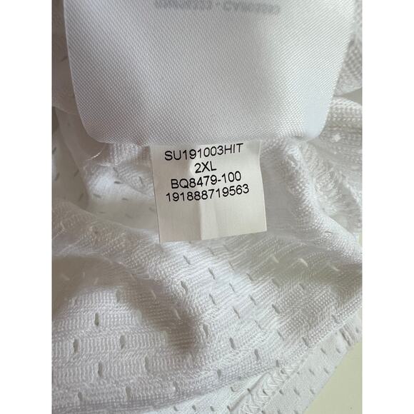 Nike Jordan Air Jumpman Mesh Jersey Wings Men's Tank White BQ8479 100 Size 2XL - Picture 7 of 15